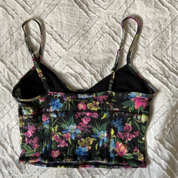 Floral summer crop top - Picture 2 of 3